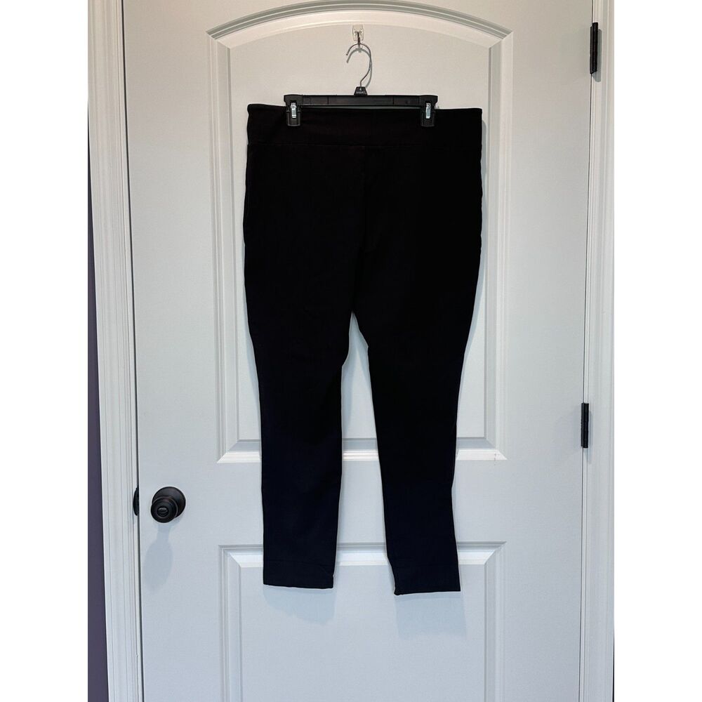 Jaclyn Smith Collection Black Ankle Dress Pants Size XL